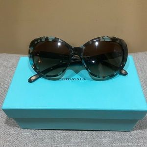 Tiffany & Co Havana Spotted Sunglasses
